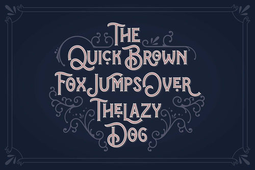 Blue Spirits Display Font