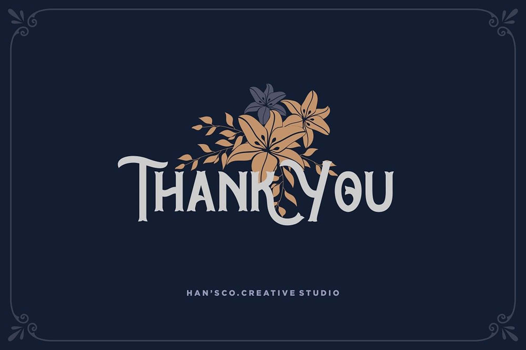 Blue Spirits Display Font