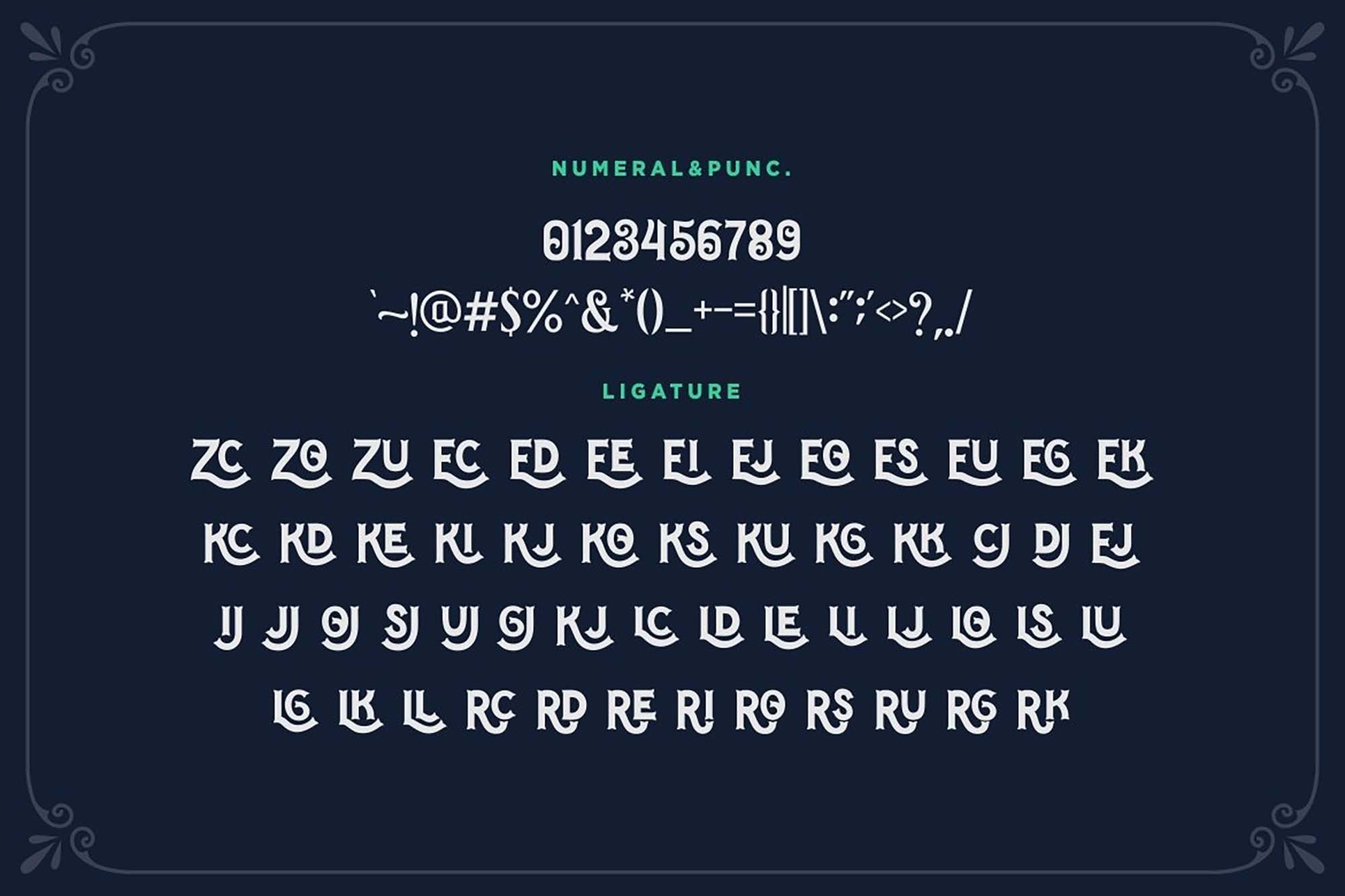 Blue Spirits Display Font