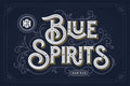 Blue Spirits Display Font