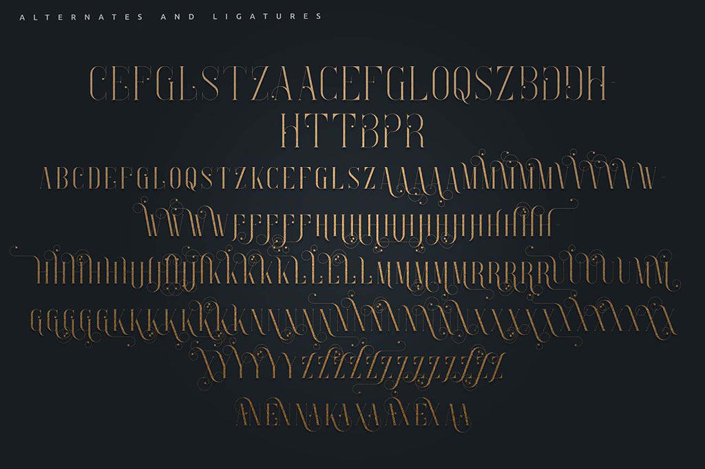 Enchants Magical Serif Font