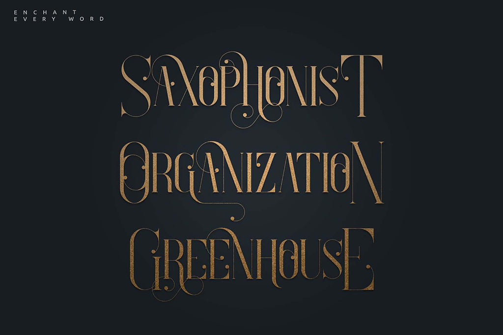 Enchants Magical Serif Font