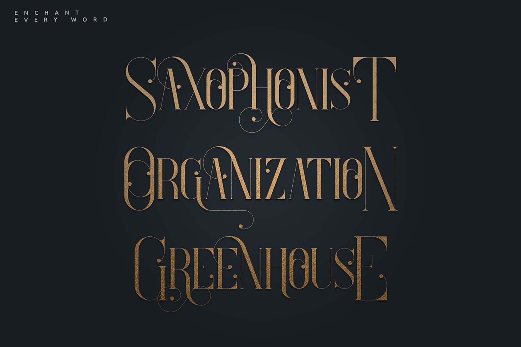 Enchants Magical Serif Font